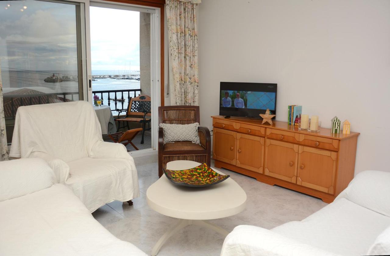 شقة Desconectaengalicia Mantela, Vistas Puerto Deportivo, 20M Playa سانكسينكسو المظهر الخارجي الصورة