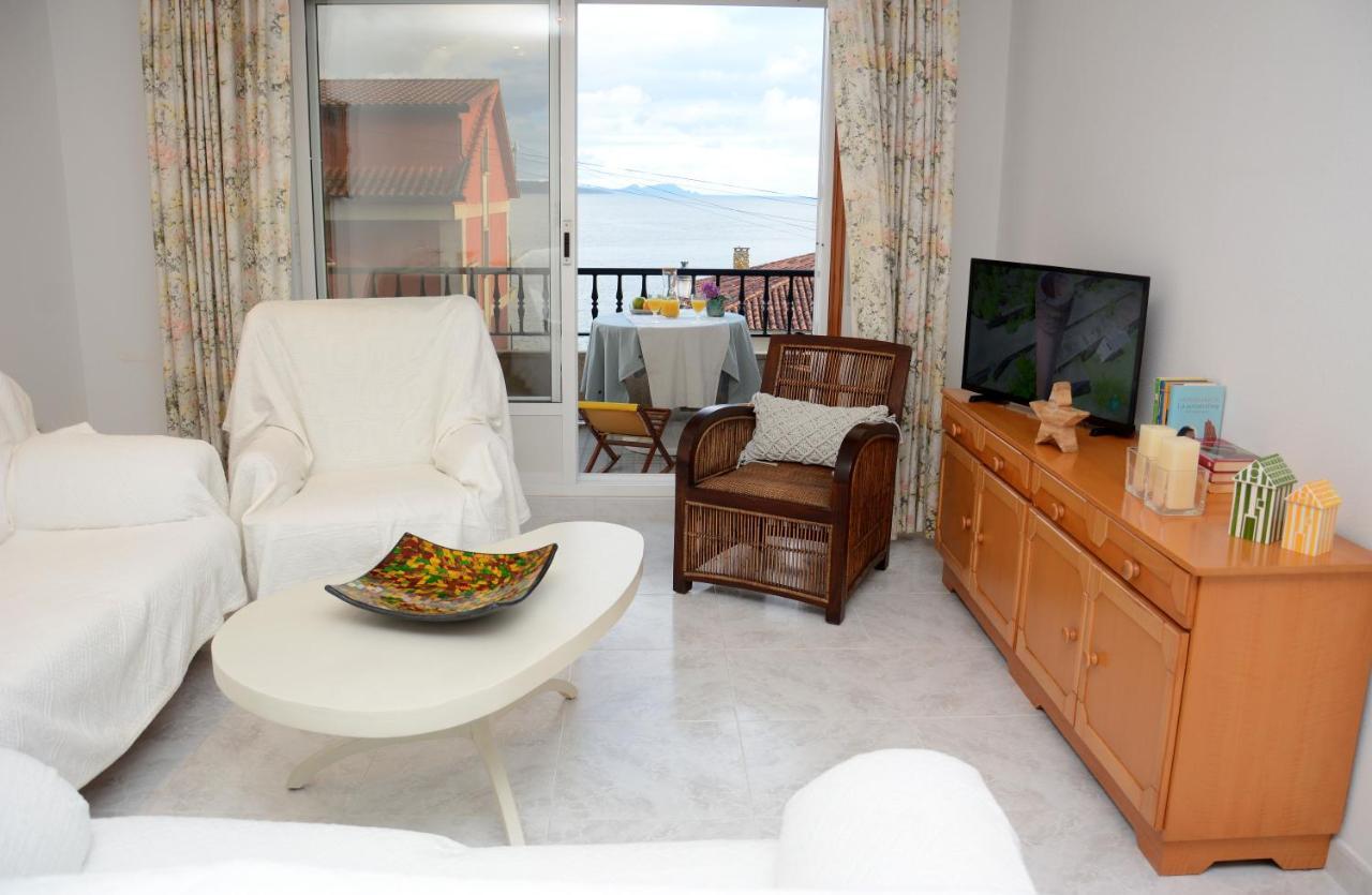 شقة Desconectaengalicia Mantela, Vistas Puerto Deportivo, 20M Playa سانكسينكسو المظهر الخارجي الصورة